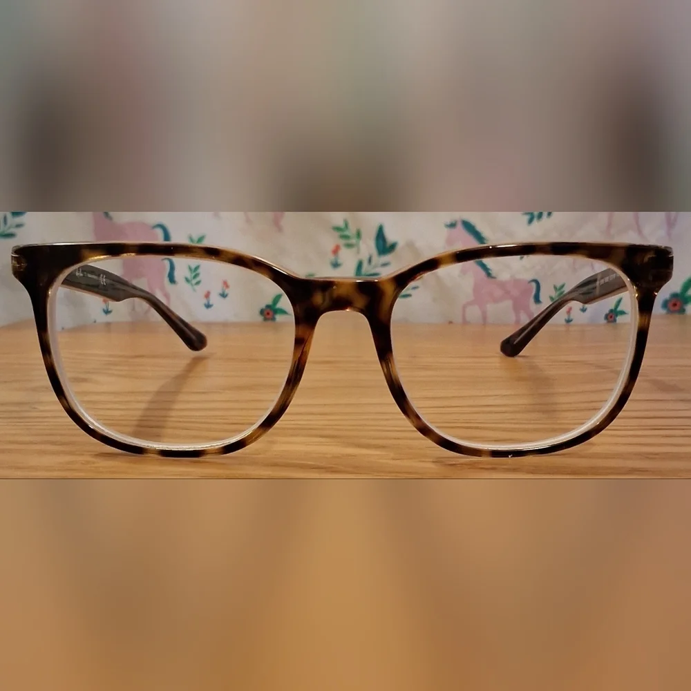EUC Ray-Ban RB5369 Tortoise Havana Casual Everyday Unisex Reading Glasses Frames